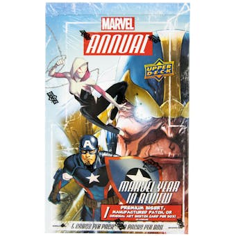 Marvel Annual Trading Cards Box (Upper Deck 2016)