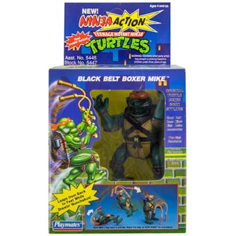 TMNT Teenage Mutant Ninja Turtles Black Belt Mike MIB