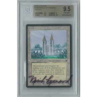 Magic the Gathering Legends Single The Tabernacle at Pendrell Vale BGS 9.5 GEM MINT (9.5, 9, 9.5, 9.5)