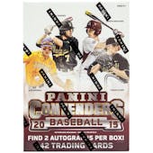 2015 Panini Contenders Baseball 7-Pack Blaster Box (Reed Buy)