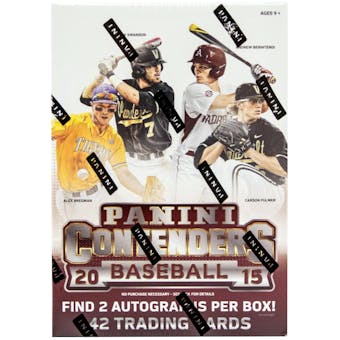 2015 Panini Contenders Baseball 7-Pack Blaster Box