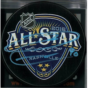 Ryan O'Reilly Autographed Buffalo Sabres 2016 All Star Game Puck