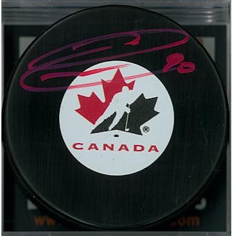 Ryan O'Reilly Autographed Team Canada Hockey Puck