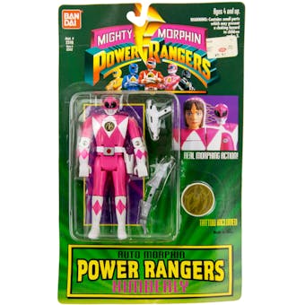 MMPR Mighty Morphin Power Rangers Auto Morphin Pink Kimberly Figure MOC