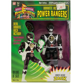 MMPR Mighty Morphin Power Rangers Karate Action Zack MIB