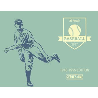 2017 Hit Parade Baseball 1948 - 1955 Edition 10 Box Case