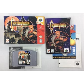 Nintendo 64 (N64) CastleVania Boxed Complete with Registration Card!