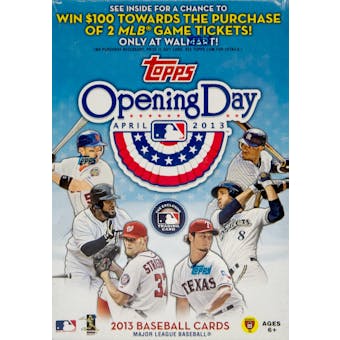 2013 Topps Opening Day Baseball 11-Pack Box
