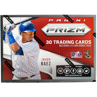 2015 Panini Prizm Baseball 6-Pack Box