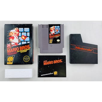 Nintendo (NES) Super Mario Bros. Boxed (Black Seal)