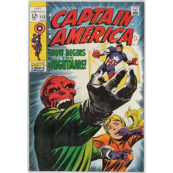 Captain America #115 VF+