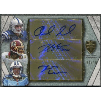2012 Topps Supreme #STALGW Andrew Luck Robert Griffin III Kendall Wright Triple Rookie Auto #07/10