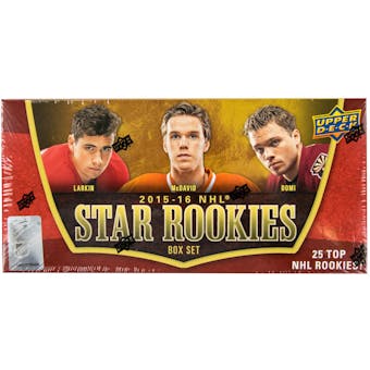 2015/16 Upper Deck NHL Star Rookies Hockey Hobby Box