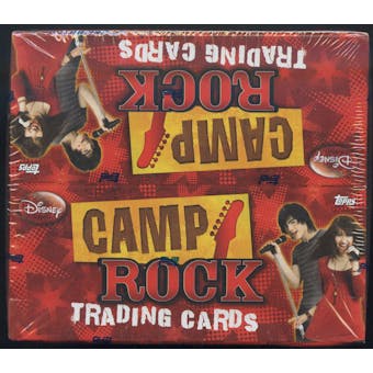 Camp Rock Trading Cards Box (2008 Topps)