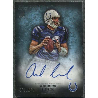 2012 Topps Inception #110 Andrew Luck Blue Rookie Auto #079/150