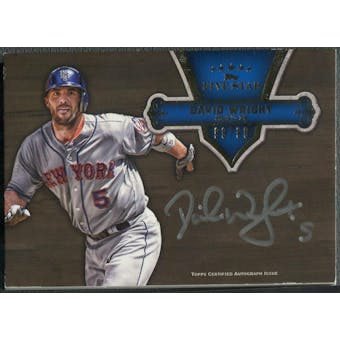 2012 Topps Five Star #DW David Wright Silver Ink Auto #99/99