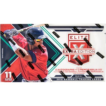 2016 Panini Elite Extra Edition Longevity Baseball Box