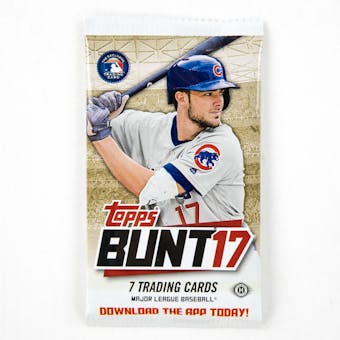 2017 Topps BUNT Baseball Hobby Pack