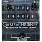 Game Of Thrones Season 6 (Six) Trading Cards 12-Box Case (Rittenhouse 2017)