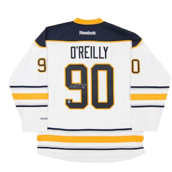 Ryan O'Reilly Autographed Buffalo Sabres Large White Hockey Jersey