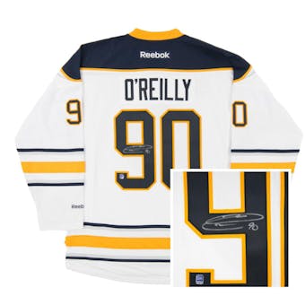 Ryan O'Reilly Autographed Buffalo Sabres XL White Hockey Jersey