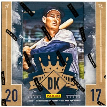 2017 Panini Diamond Kings Baseball Hobby Box