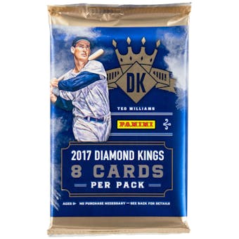2017 Panini Diamond Kings Baseball Hobby Pack