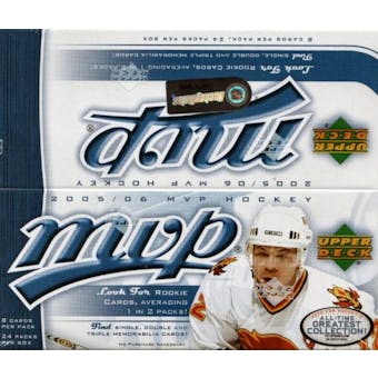 2005/06 Upper Deck MVP Hockey 24 Pack Box