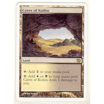 Magic the Gathering 9th Edition Single Caves of Koilos - SLIGHT PLAY (SP)