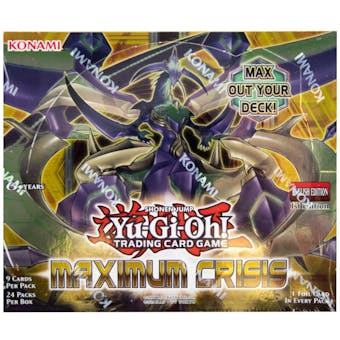 Yu-Gi-Oh Maximum Crisis Booster Box