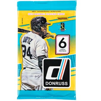 2016 Panini Donruss Baseball Retail Pack