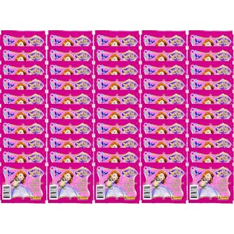 Panini Princess Sofia the First Sticker Pack (Lot of 50)