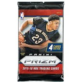 2015/16 Panini Prizm Basketball Retail Pack (Lot of 24) = 1 Box!