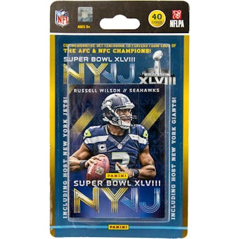 2014 Panini Super Bowl XLVIII Football 40-Card Set
