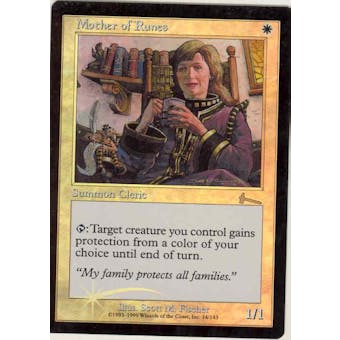 Magic the Gathering Urza's Legacy Single Mother of Runes Foil - SLIGHT PLAY (SP)