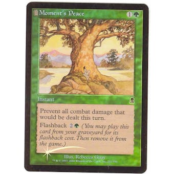 Magic the Gathering Odyssey Single Moment's Peace Foil