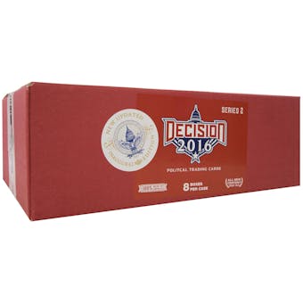 Decision 2016  Series 2 Updated Hobby 8-Box Case