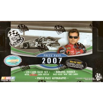 2007 Press Pass Racing Hobby Box