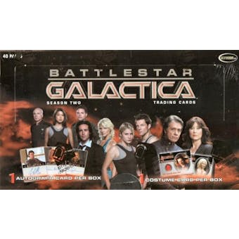 Battlestar Galactica Season 2 Trading Cards Box (Rittenhouse 2007)