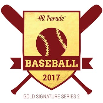 2017 Hit Parade Baseball Gold Signature Edition Series 2 10 Box Case- DACW Live Random Card Break #2