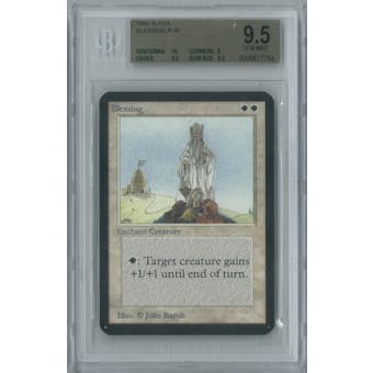 Magic the Gathering Alpha Blessing Single BGS 9.5 (10, 9, 9.5, 9.5)