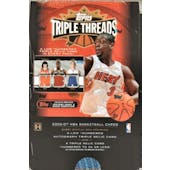 2006/07 Topps Triple Threads Basketball Hobby Box
