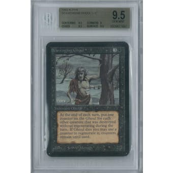 Magic the Gathering Alpha Scavenging Ghoul Single BGS 9.5 (9.5, 9, 9.5, 9.5)