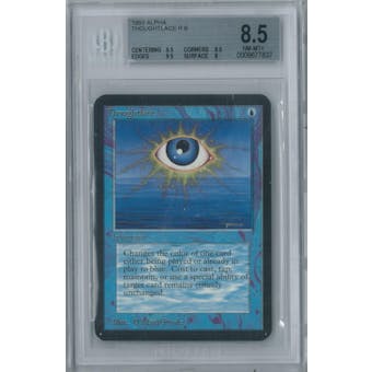 Magic the Gathering Alpha Thoughtlace Single BGS 8.5 (9.5, 8.5, 9.5, 8)
