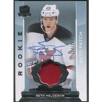 2014/15 The Cup #108 Seth Helgeson Rookie Patch Auto #174/249