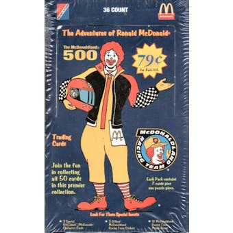 Adventures of Ronald McDonald Hobby Box (1996 Collect-A-Card)
