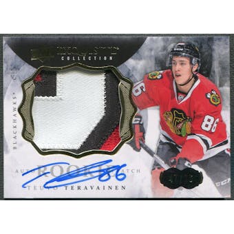 2014/15 The Cup #27 Teuvo Teravainen Exquisite Collection Rookie Patch Auto #47/86