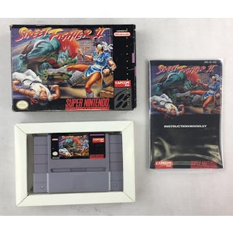 Super Nintendo (SNES) Super Street Fighter II Boxed Complete