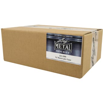 2016/17 Leaf Metal Hockey Hobby 12-Box Case