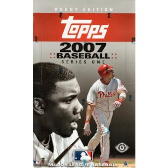 2007 Topps Series 1 Baseball Hobby Box
